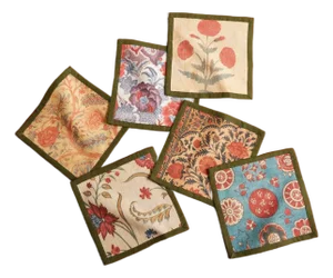 Les Indiens Cocktail Napkins, Set/6