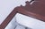 1980s Virginia Metalcrafters Old Sturbridge Village Chippendale Style Small Mirror For Sale In Philadelphia - Image 6 of 12