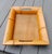 This bamboo tray is made from large quarter pieces of natural bamboo. The handles are nicely cut out of the bamboo for a...