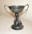 Rare Antique Silver-Plate Early 1900's Figural Bowling Ball Pin Trophy Award Cup For Sale In New York - Image 6 of 10