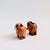 Wood Elephant Toothpick Holders - Set of 2 For Sale In San Francisco - Image 6 of 9