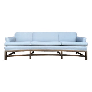Curved Sofa Highest Quality Mid-Century Modern Sofa Dunbar Probber Attribution For Sale