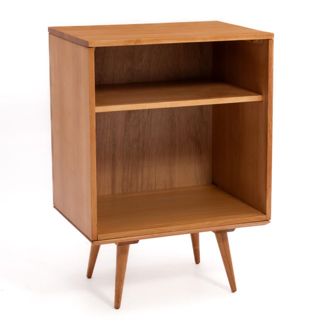 Mid-Century Modern Paul McCobb Planner Group Modular Two Piece 1512 Record Cabinet 1540 Low Table For Sale - Image 3 of 18