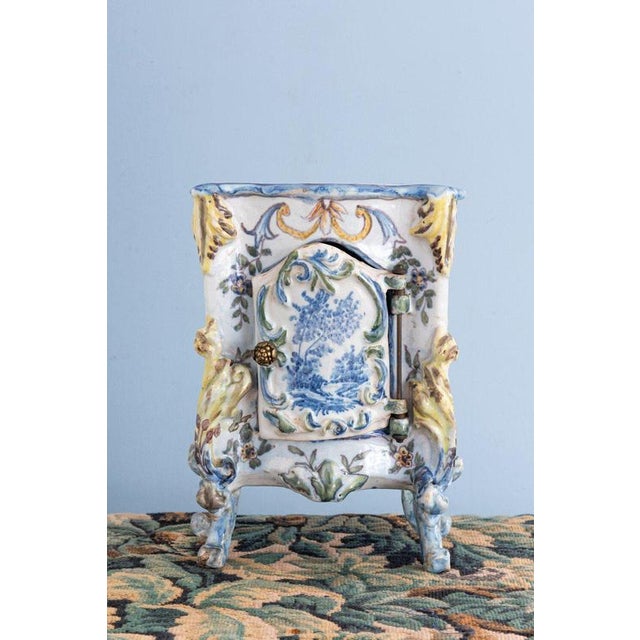 French Polychrome Miniature Commode For Sale - Image 13 of 13