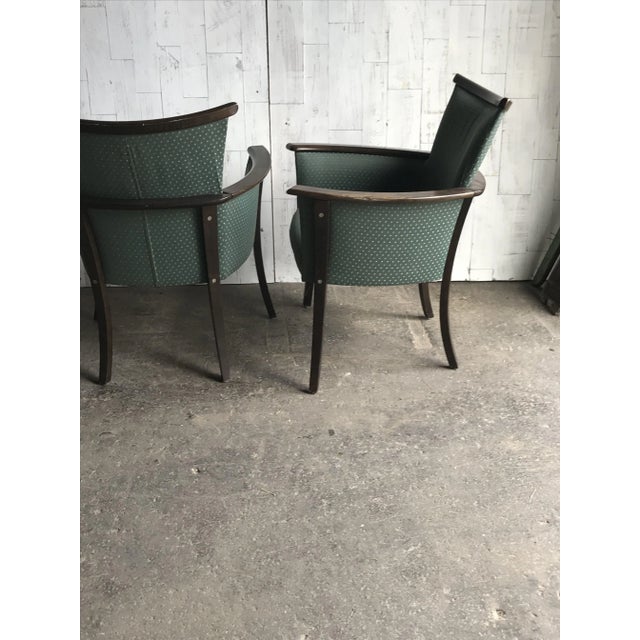 Wood Set of Mid-Century Wooden Armchairs, 1960s For Sale - Image 7 of 9