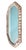 Baker Furniture Company Large Vintage Shell-Encrusted Wall Mirror – Coastal / Hollywood Regency / Organic Modern For Sale - Image 4 of 12