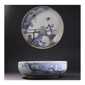 Antique 19th Century Fine Porcelain Chinese Blue and White Bowl