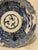 Ceramic Antique Blue and White 17" Wide Fuyode Plate - Circa 1830 For Sale - Image 7 of 17