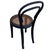 Early 20th Century Vienna Secession Bent Oak & Cane Children's Side Chair No. 13 Attributed to Thonet For Sale In Los Angeles - Image 6 of 8