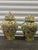 Hand Painted Floral Colorful Ceramic Ginger Jars With Lids - A Pair For Sale In Miami - Image 6 of 8