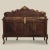 Wood Antique Italian Carved Burl Wood Sideboard, 19th Century, Victorian, Marble For Sale - Image 7 of 10