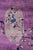 Purple Antique Purple Ground Art Deco Chinese Rug - 8' X 10' For Sale - Image 8 of 8