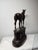 Brown 1980s Bronze Sculpture For Sale - Image 8 of 11