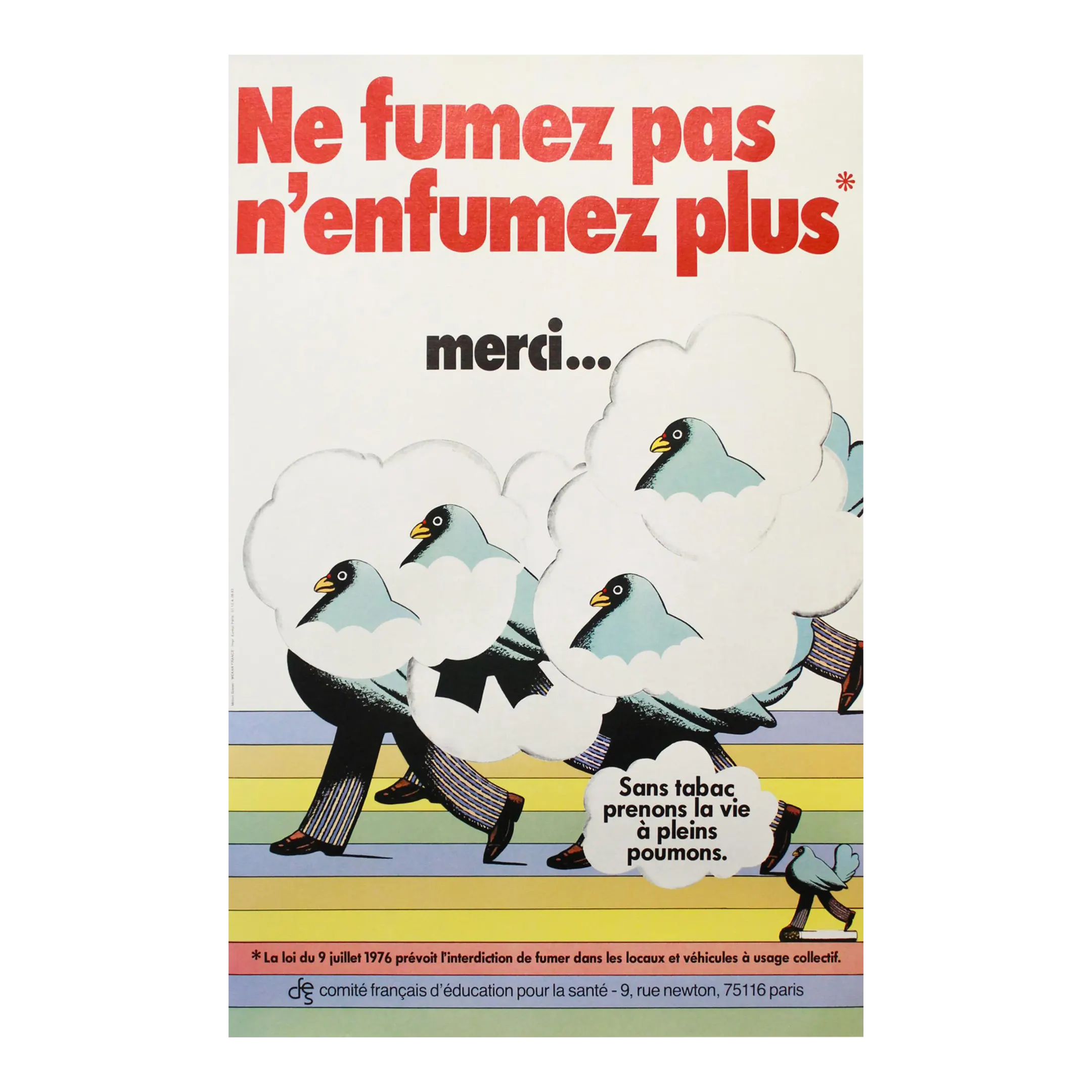 you must not smoke cigarettes here in french No Smoking English/French Sign - Plastic Predrilled mounting holes and 4 strips of doublesided mounting tape. France officially bans smoking on