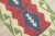 1960s Tribal Geometric Red and Green Kilim Rug For Sale - Image 12 of 13