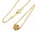 Gold Tiffany & Co. Citrine 18k Yellow Gold Solitaire Pendant Necklace For Sale - Image 8 of 10