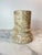 Postmodern 1980s Postmodern Fossil Stone Column Bookends Sculptural Natural Stone Pair For Sale - Image 3 of 11