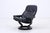 Set of Consul Recliner with Ottoman in Leather from Stressless For Sale - Image 6 of 18
