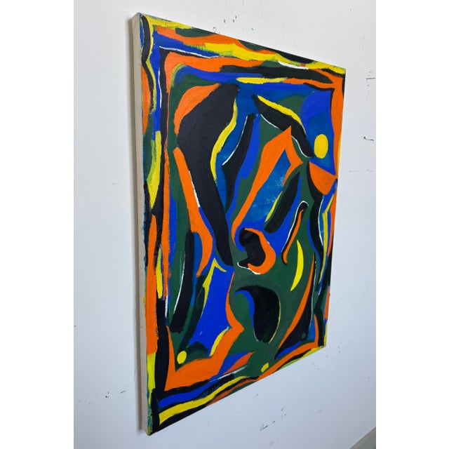 2020s Cross Currents, Contemporary Abstract Painting by Matt Higgins For Sale - Image 5 of 10