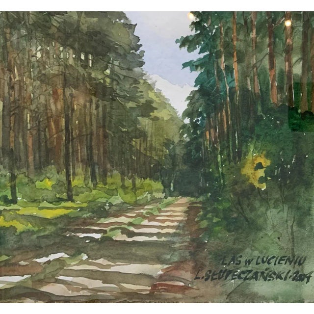 Ludomir Slupeczanski, Woods in Lucien, 2004 For Sale - Image 3 of 6