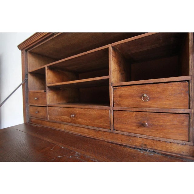 Late 18th Century Louis XVI Oak Secretary For Sale - Image 18 of 18