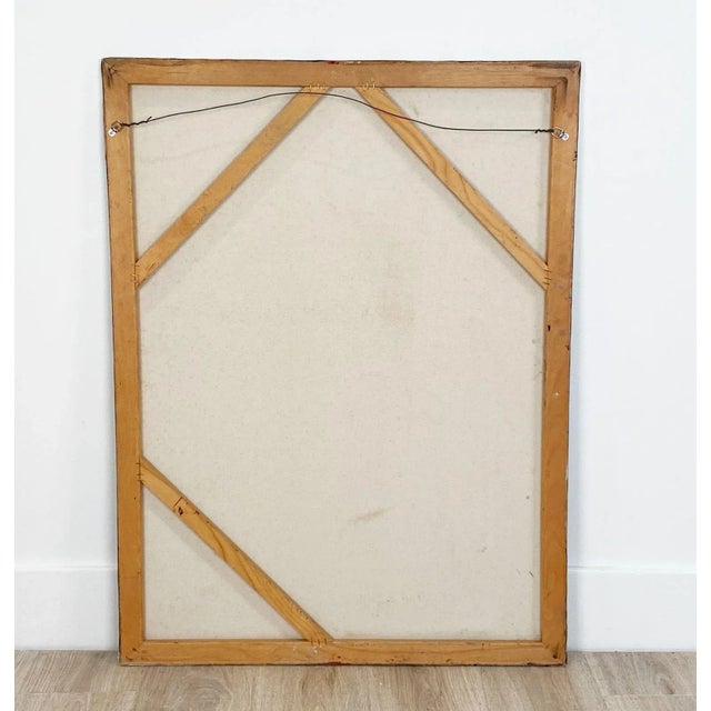 Bridge in Blue, American Circa 1950 For Sale - Image 4 of 5