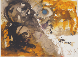 Salvador Dali, Le Léviathan, Lithograph