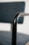 Vintage Minimalist Postmodern Metal and Fabric Armchair, 1980s For Sale - Image 10 of 12