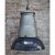 Vintage French Blue Enamel Industrial Pendant Lights from Mazda For Sale - Image 4 of 5