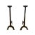 17th Century Forged Iron Andirons - a Pair For Sale