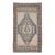 Vintage Turkish Mini Rug 1'10" X 3'2" For Sale