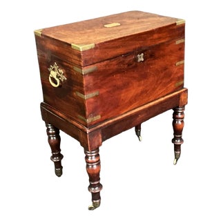 Georgian Mahogany Cellarette, 1790 For Sale