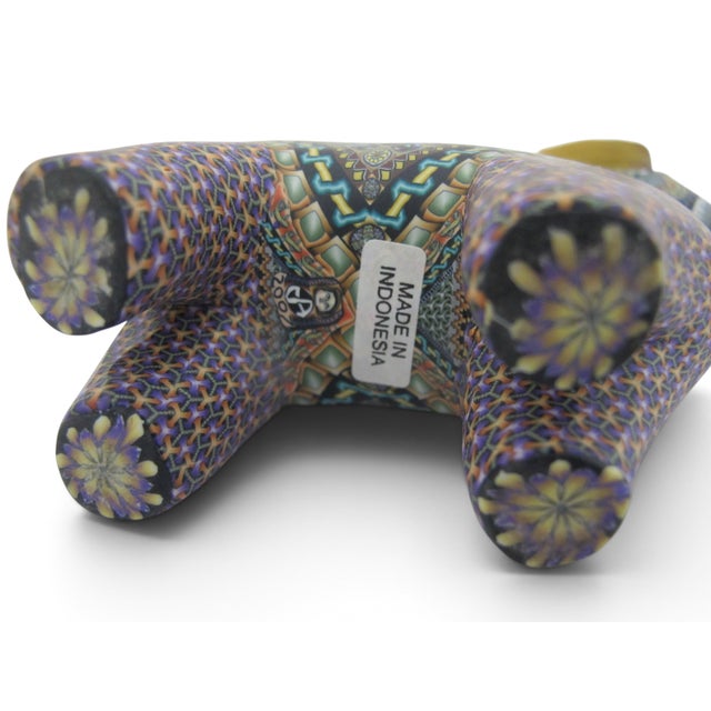 Jon Stuart Anderson Fimo Polymer Millefiori Clay Ram Figurine Sculpture For Sale - Image 9 of 10