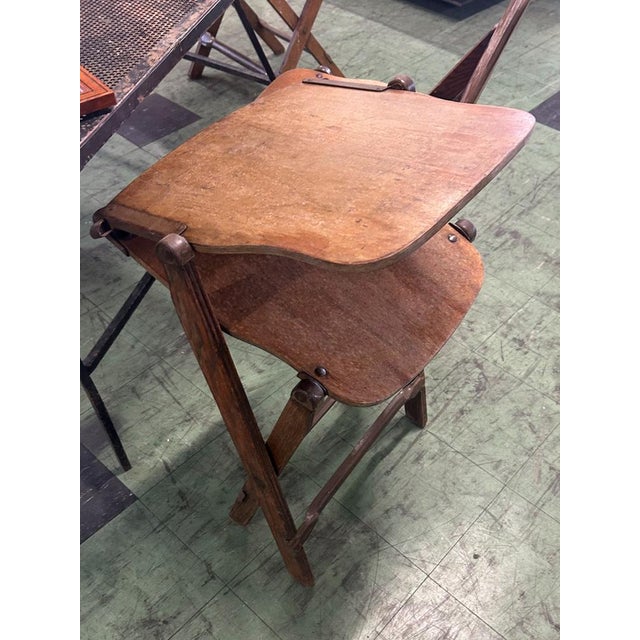 Vintage US Army Folding Chairs, 1960s, Set of 4 For Sale - Image 9 of 11