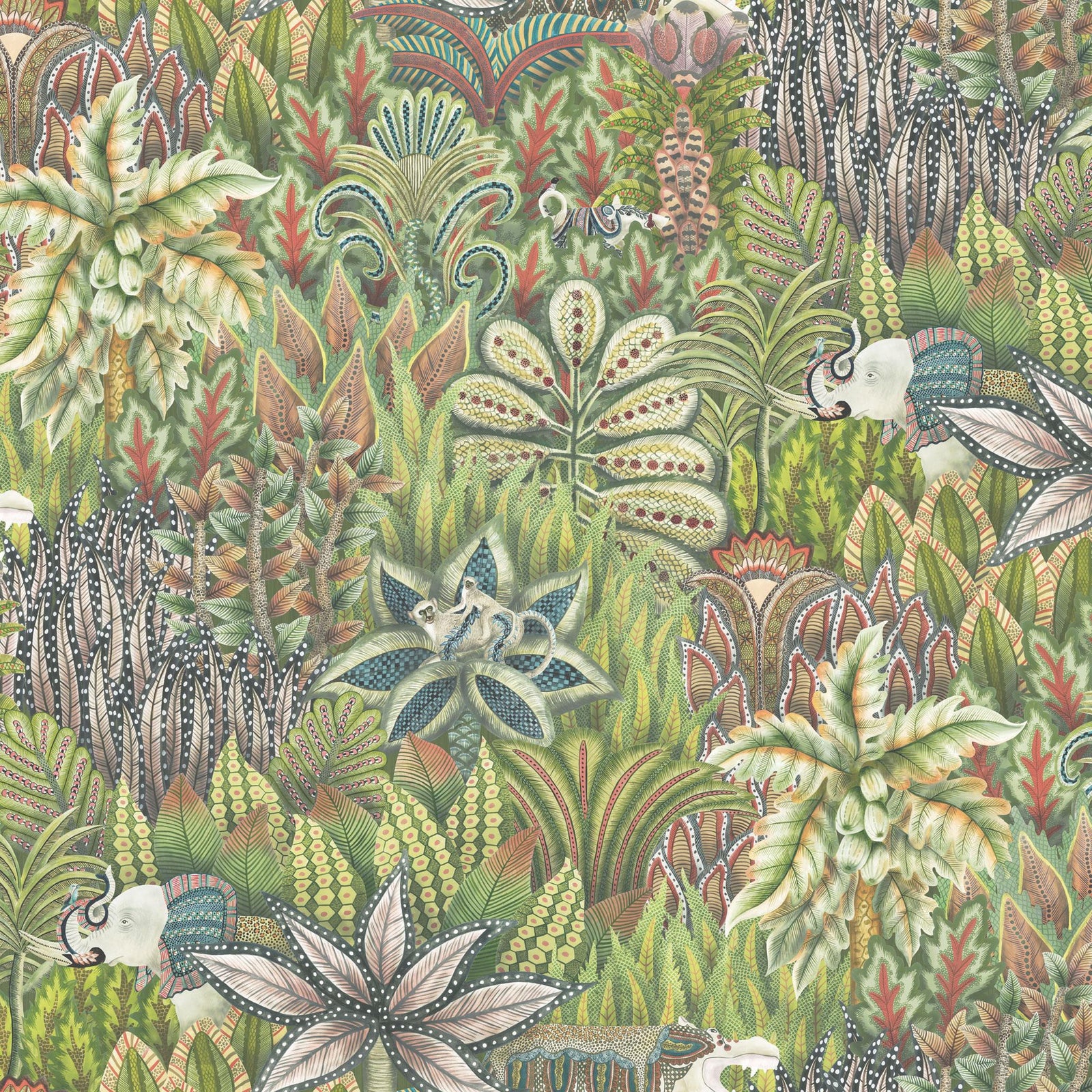 Cole & Son Singita Botanical Style Wide Wallpaper 11 Yard Roll Chairish