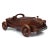 Late 20th Century Handmade Wooden 1931 Mercedes Car Model For Sale - Image 4 of 9