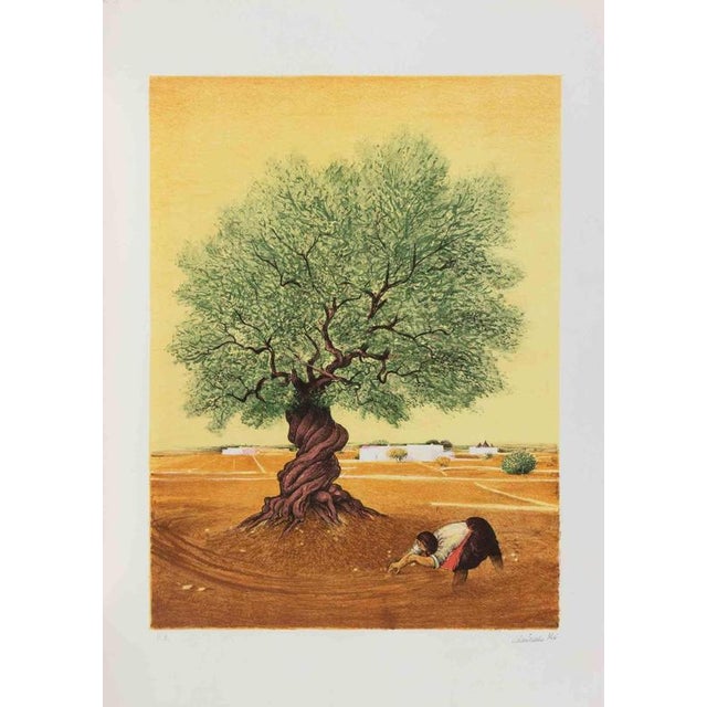 Screen print realized in 1981. Hand signed in pencil. Artist Proof. Very good condition. This piece is attributed to the...