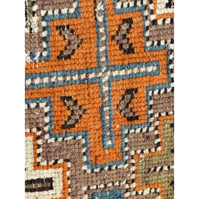 Antique Shirwan Caucasian Fragment of Rug, 1890s For Sale - Image 11 of 15