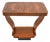 Art Deco Figured Walnut Occasional Side Table, 1920s For Sale