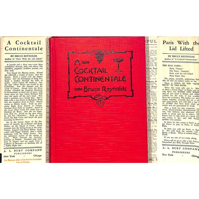 REYNOLDS, Bruce [290] pp. A.L. Burt Company Publishers 1926 7 5/8" x 5 1/2" Concocted in 24 Countries. Served in 38 Sips...