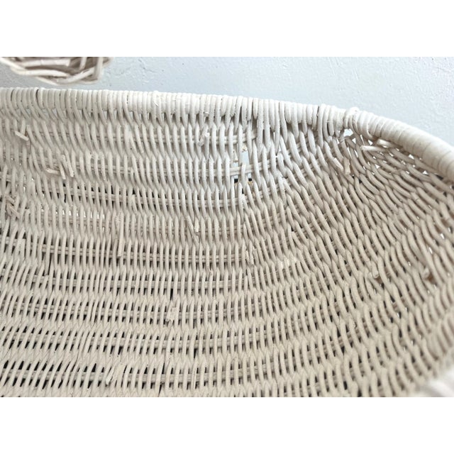 1970s Wicker Kangaroo Basket/Planter For Sale - Image 10 of 11