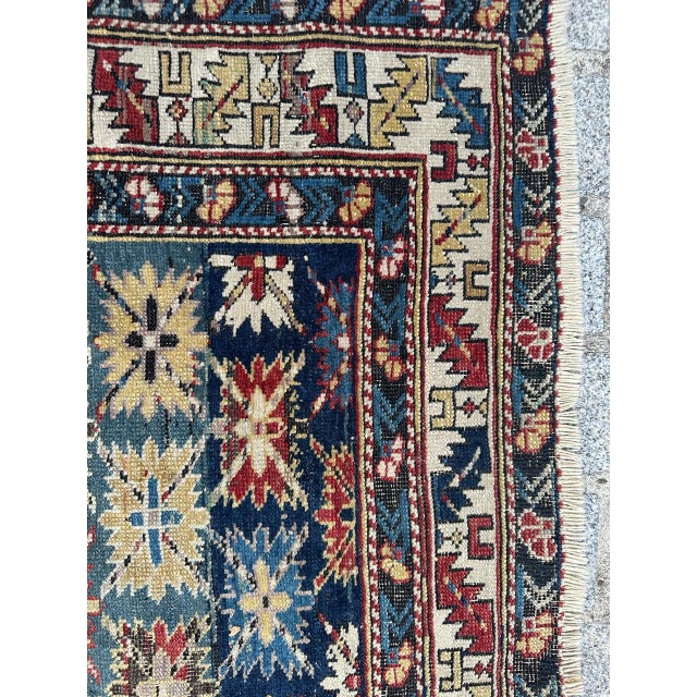 Textile Caucasian Shirvan Kouba Rug, 1890s For Sale - Image 7 of 18