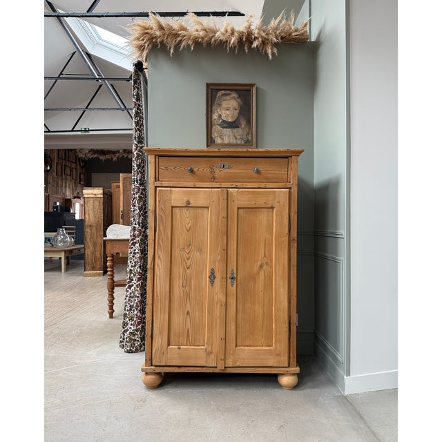 Antique Country-Style Tall Buffet, 1890s For Sale - Image 14 of 14