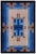 Doris Leslie Blau Vintage French Art Deco Geometric Warm Tan Hand-Knotted Rug For Sale