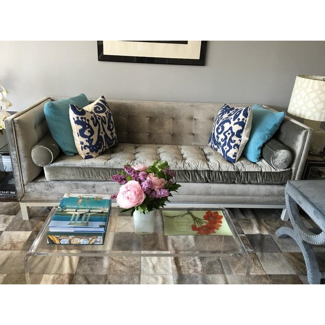 Art Deco Jonathan Adler Lampert Sofa For Sale - Image 3 of 6