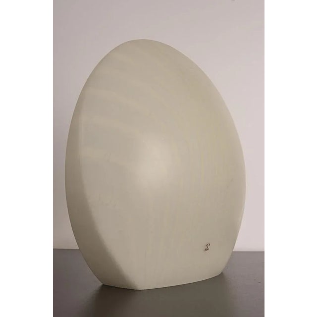 Wonderful table lamp with zebra pattern by peill & putzler, germany, 1970s. Made of a single piece. Great glass body and...