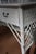 Vintage White Wicker Writing Desk W/ Drawer / Side Basket & Cubbies / Shelves For Sale - Image 17 of 18
