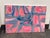Design Plus Gallery presents a Circa 2010 Abstract Acrylic on Canvas Painting. This acrylic on canvas presents an...
