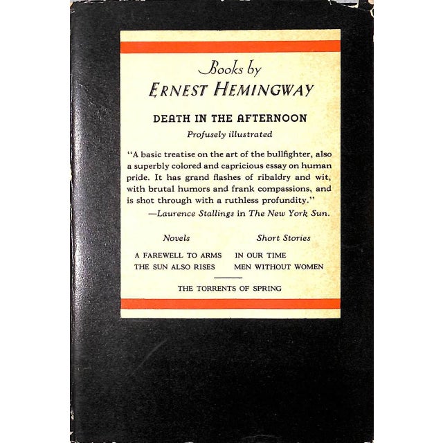 1930s "Winner Take Nothing" 1933 Hemingway, Ernest For Sale - Image 5 of 9