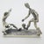 1980s Vintage Italian Penalty Kick Soccer Scene Figurine in Sterling Silver 925, Arezzo, 1980s For Sale - Image 5 of 13